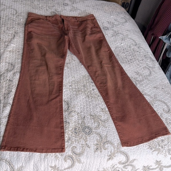 Time and Tru Denim - Women's Rust Colored Boot Cut Jeans